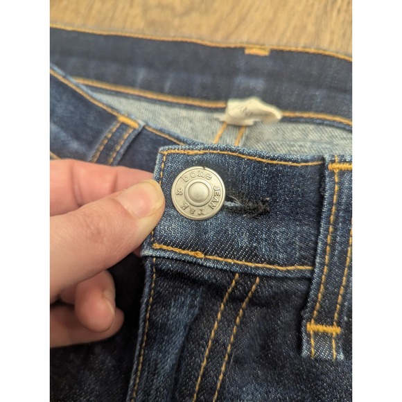 Rag & Bone Jeans Womens 26‎ Blue Dark Wash Skinny Jeans Kensington Low Rise - Picture 3 of 15